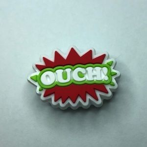 5/$10 Ouch! crocs charm/jibbitz
